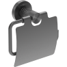 Mexen Triv Toilettenpapierhalter, gebürstetes Gun Gray - 70A33021-66
