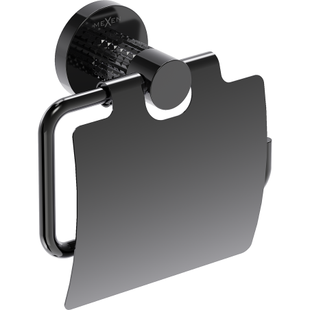 Mexen Triv Toilettenpapierhalter, schwarzes Chrom - 70A33021-73