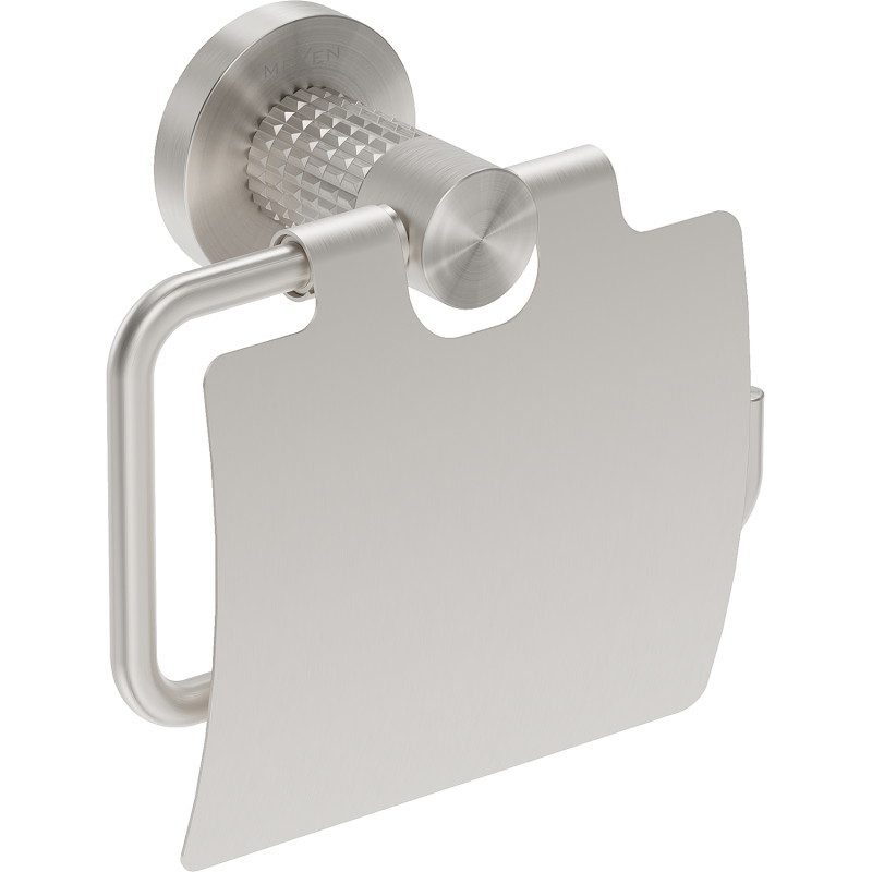 Mexen Triv Toilettenpapierhalter, gebürsteter Nickel - 70A33021-97