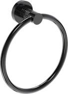 Mexen Triv Handtuchhalter, schwarzes Chrom - 70A33031-73