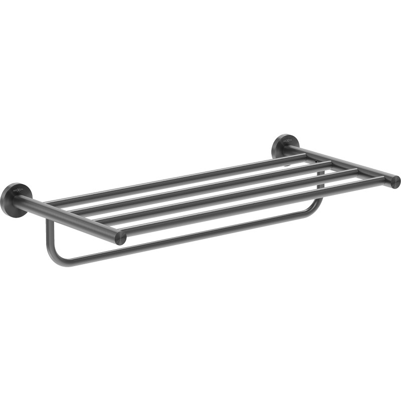 Mexen Ovio Handtuchablage, gebürstetes Gun Grau - 70A19581-66
