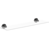 Mexen Ovio hängendes Glasregal, gebürstetes Gun Gray - 70A19561-66