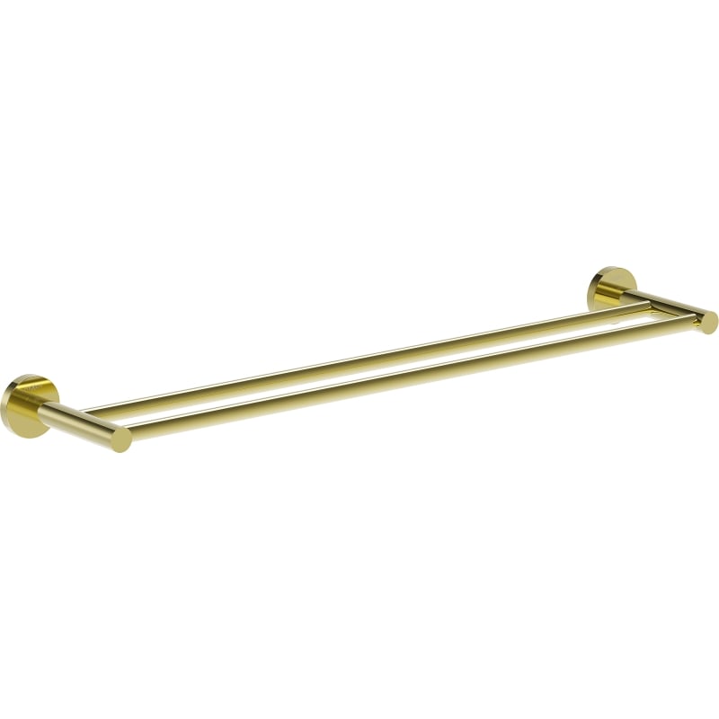 Mexen Ovio doppelter Handtuchhalter, gold - 70A19547-50