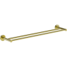 Mexen Ovio doppelter Handtuchhalter, gold - 70A19547-50