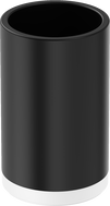 Mexen Triv stehender Zahnputzbecher, Schwarz/Weiß - 70A33053-20B