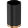 Mexen Triv stehender Zahnbürstenbecher, schwarz/bürstetes Kupfer - 70A33053-65B