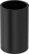 Mexen Triv stehender Zahnbürstenhalter, schwarz - 70A33053-70B
