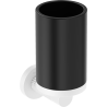 Mexen Triv Zahnputzbecher, schwarz/weiß - 70A33051-20B