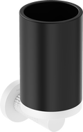 Mexen Triv Zahnputzbecher, schwarz/weiß - 70A33051-20B