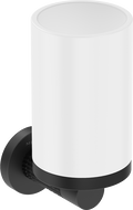 Mexen Triv Zahnputzbecher, weiß/schwarz - 70A33051-70W