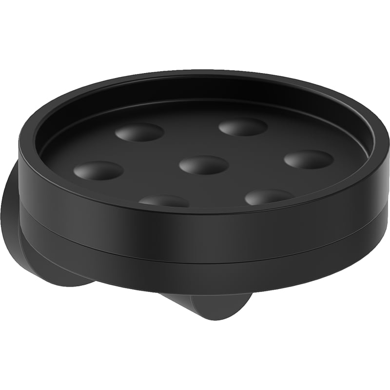 Mexen Triv Seifenschale, schwarz - 70A33055-70B