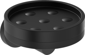 Mexen Triv Seifenschale, schwarz - 70A33055-70B