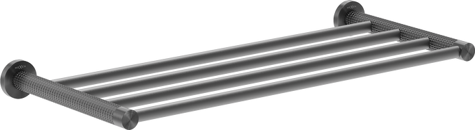 Mexen Triv Handtuchablage, gebürstetes Gun Gray - 70A33082-66