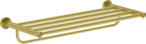 Mexen Triv Handtuchablage, gebürstetes Gold - 70A33081-55