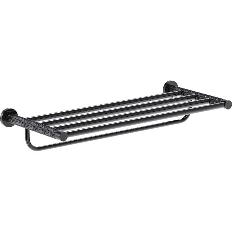 Mexen Triv Handtuchhalter, schwarzes Chrom - 70A33081-73