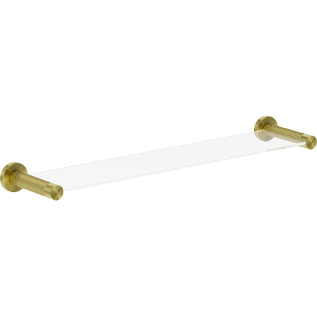 Mexen Triv hängendes Glasregal, gebürstetes Gold - 70A33061-55