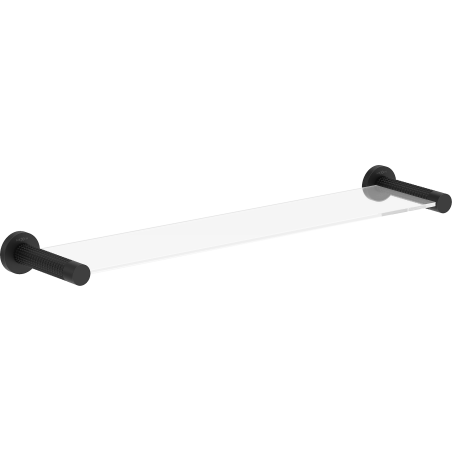 Mexen Triv hängendes Glasregal, schwarz - 70A33061-70