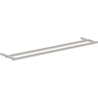 Mexen Loop doppelter Handtuchhalter, gebürsteter Nickel - 70A71047-97