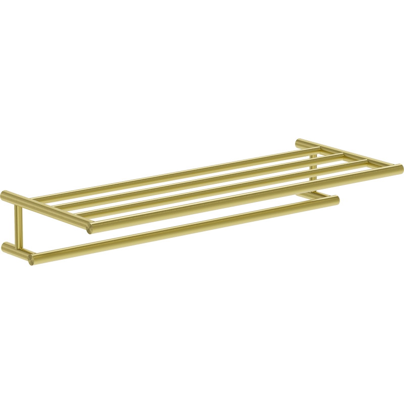 Mexen Loop Handtuchablage, gebürstetes Gold - 70A71081-55