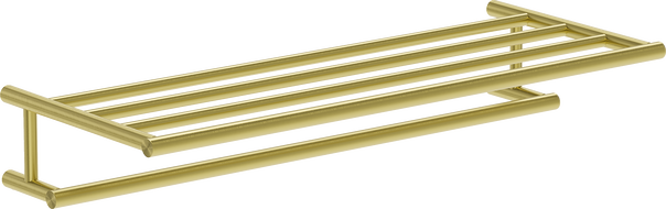 Mexen Loop Handtuchablage, gebürstetes Gold - 70A71081-55