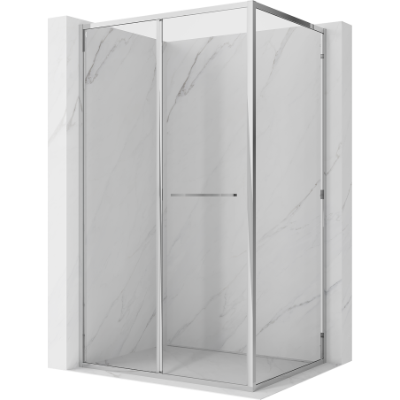 Mexen Linea Schiebedusche 85 x 80 cm, transparent, Chrom - 8E1-085-080-01-01