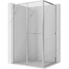 Mexen Linea Schiebeduschkabine 80 x 85 cm, transparent, Chrom - 8E1-080-085-01-01