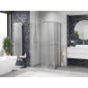 Mexen Linea Schiebedusche 95 x 100 cm, transparent, Chrom - 8E1-095-100-01-01