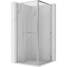 Mexen Linea Schiebeduschkabine 90 x 90 cm, transparent, Chrom - 8E1-090-090-01-01