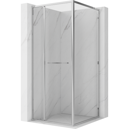 Mexen Linea Schiebeduschkabine 95 x 95 cm, transparent, Chrom - 8E1-095-095-01-01
