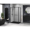 Mexen Linea Schiebeduschkabine 120 x 90 cm, transparent, schwarz - 8E1-120-090-70-70