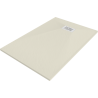 Mexen Hugo rechteckige Duschwanne SMC 100 x 70 cm, beige, weiße Abdeckung - 42697010-W