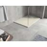 Mexen Hugo rechteckige Duschwanne SMC 100 x 70 cm, beige, weiße Abdeckung - 42697010-W