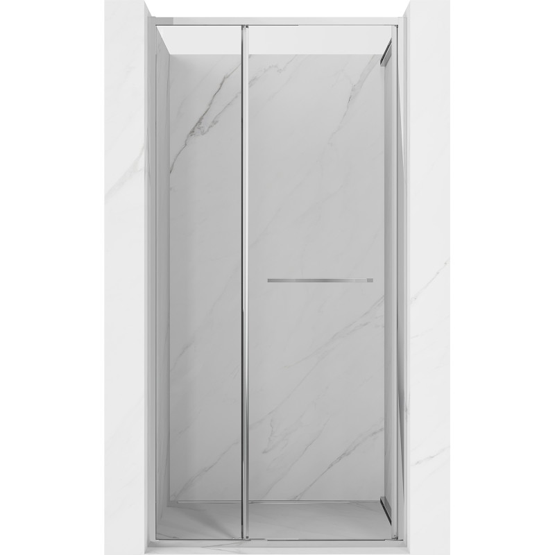 Mexen Linea Schiebeduschtür 120 cm, transparent, Chrom - 8E1-120-000-01-01