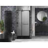 Mexen Linea schiebetüren Dusche 90 cm, transparent, schwarz - 8E1-090-000-70-70