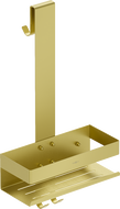 Mexen Brin-1 Badezimmerkorb mit Haken, gold gebürstet - 70A8841-55