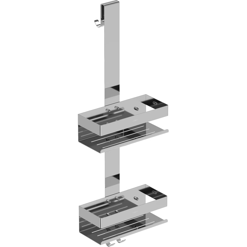Mexen Brin-2 Badezimmerkorb mit Haken, Chrom - 70A8842-00