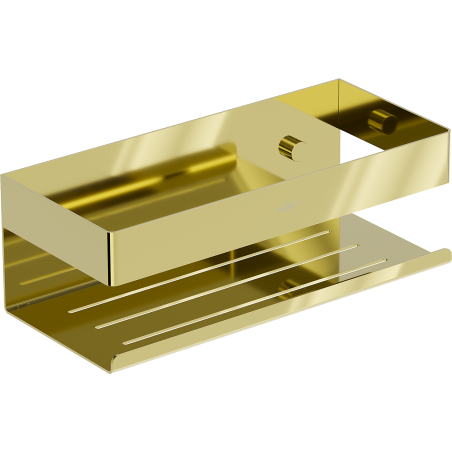 Mexen Brin-L Badezimmerkorb, golden - 70A8730-50
