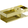Mexen Brin-L Badezimmerkorb, golden - 70A8730-50
