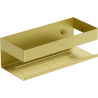 Mexen Brin-L Badezimmerkorb, gebürstetes Gold - 70A8730-55