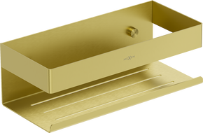 Mexen Brin-L Badezimmerkorb, gebürstetes Gold - 70A8730-55