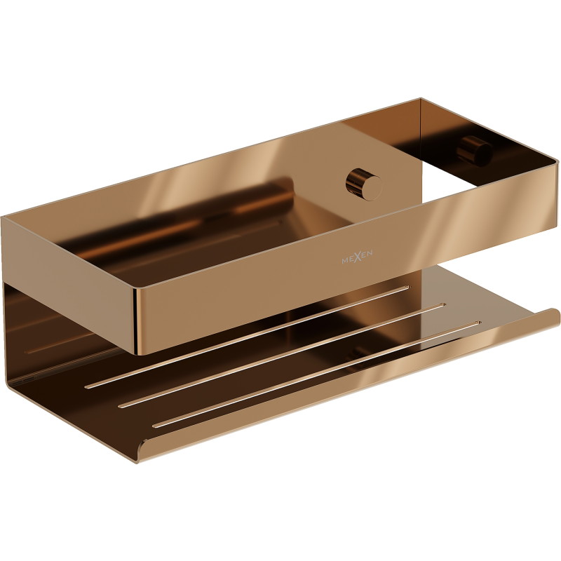 Mexen Brin-L Badezimmerkorb, Roségold - 70A8730-60