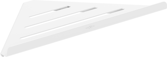 Mexen Diva-C Eckiger Badezimmerkorb, weiß - 70A8528-20