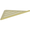 Mexen Diva-C eckiger Badezimmerkorb, gold - 70A8528-50