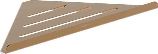 Mexen Diva-C Eckiger Badezimmerkorb, Roségold - 70A8528-60