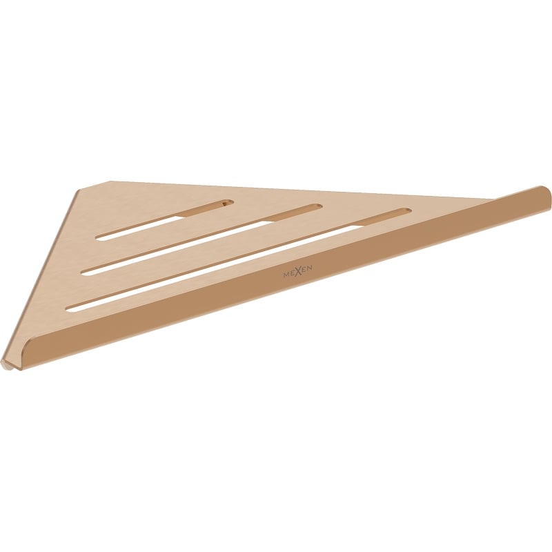 Mexen Diva-C Eckiger Duschkorb, gebürstetes Kupfer - 70A8528-65