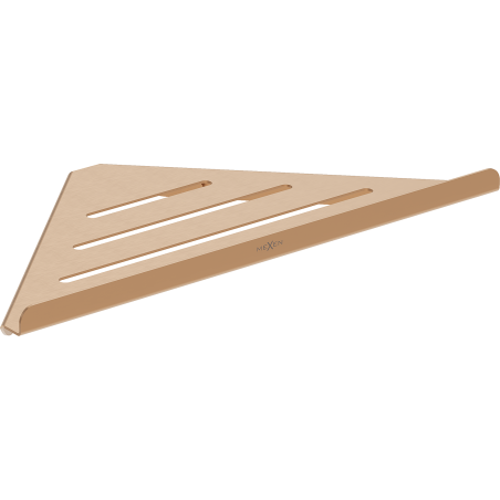 Mexen Diva-C Eckiger Duschkorb, gebürstetes Kupfer - 70A8528-65