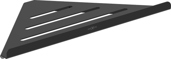 Mexen Diva-C Eckiger Duschkorb, schwarz - 70A8528-70