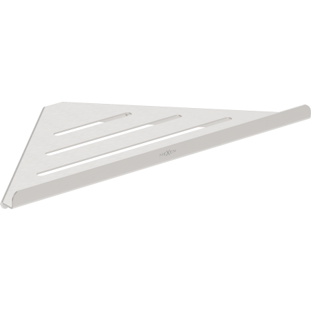 Mexen Diva-C Eckige Badezimmerablage, gebürsteter Nickel - 70A8528-97