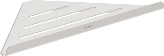Mexen Diva-C Eckige Badezimmerablage, gebürsteter Nickel - 70A8528-97