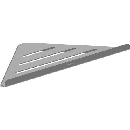 Mexen Diva-C Eck-Duschkorb, gebürstet in Gun Gray - 70A8528-66